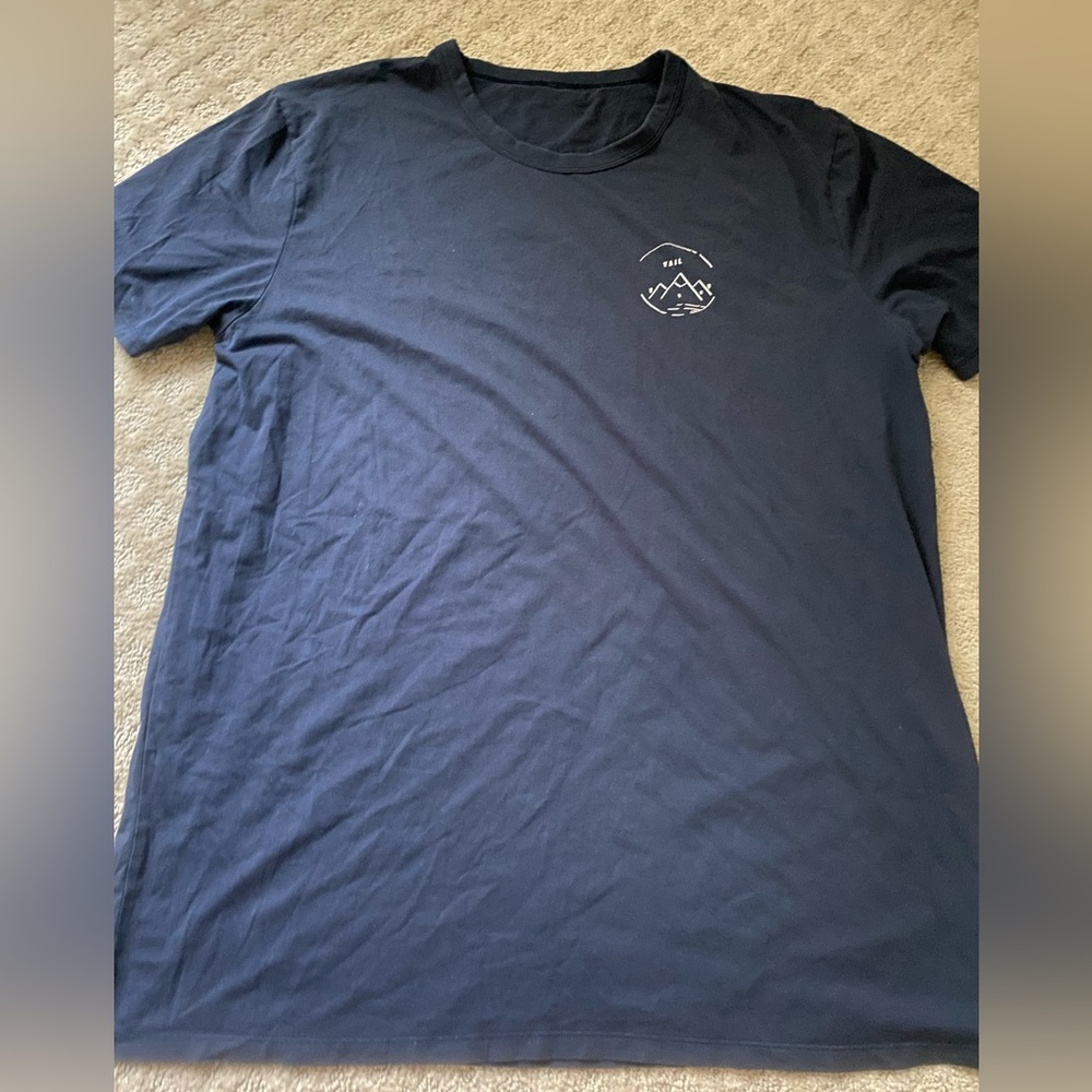 Men's lululemon XL navy "Vail" shirt